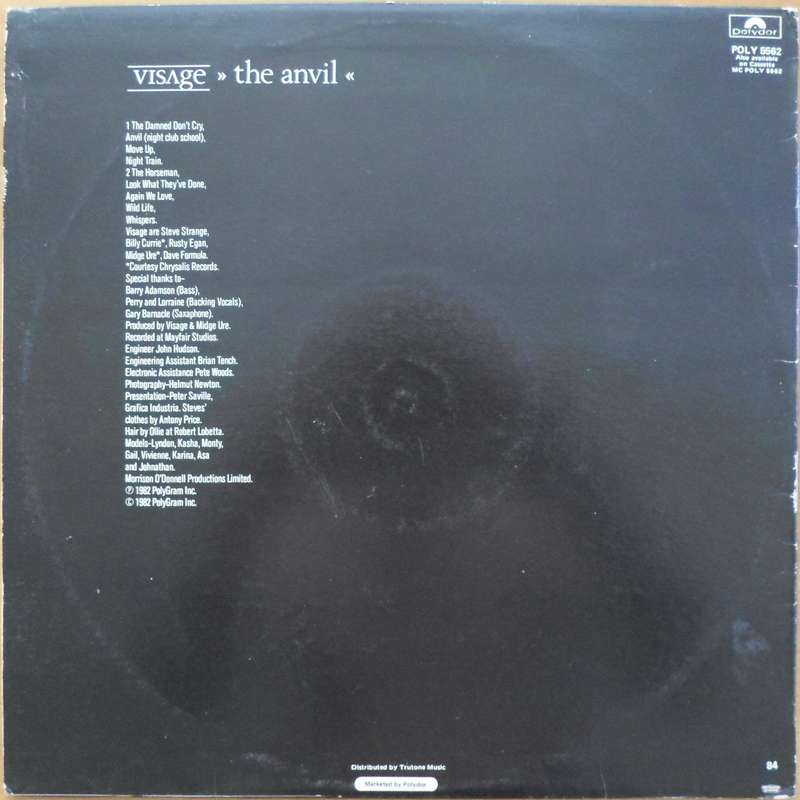 Visage - The Anvil
