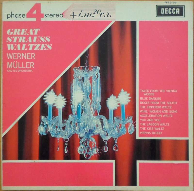 Werner Müller and His Orchestra - Great Strauss Waltzes
