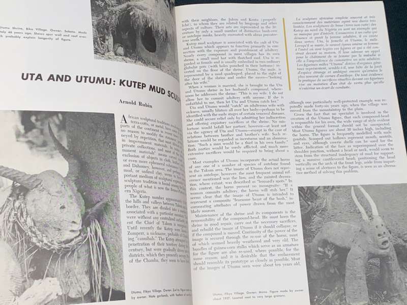 AFRICAN ARTS/ ARTS D'AFRIQUE