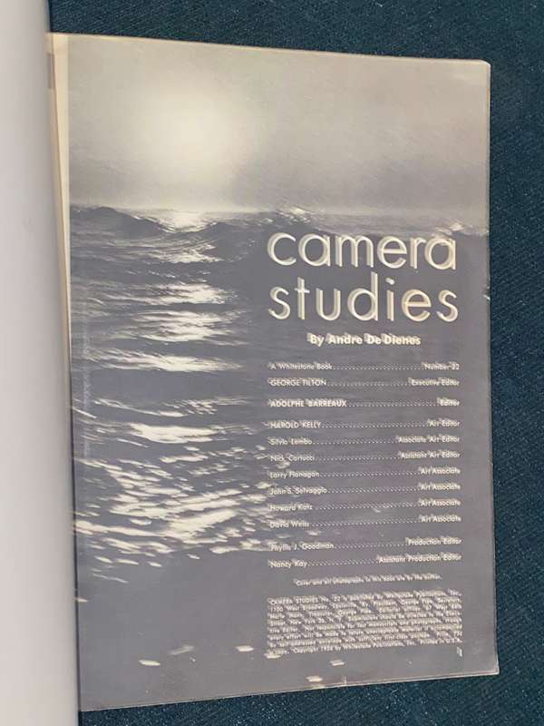 CAMERA STUDIES BY ANDRE DE DIENES 1958