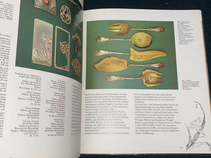 JUGEND STIL - SIEGFRIED WICHMANN GERMAN ART NOUVEAU