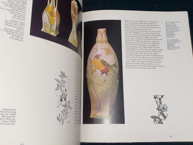 JUGEND STIL - SIEGFRIED WICHMANN GERMAN ART NOUVEAU
