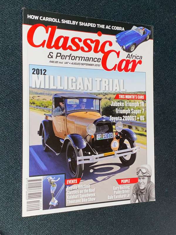 CLASSIC CAR & PERFORMANCE AFRICA MAGAZINE AUG/SEPT 2012