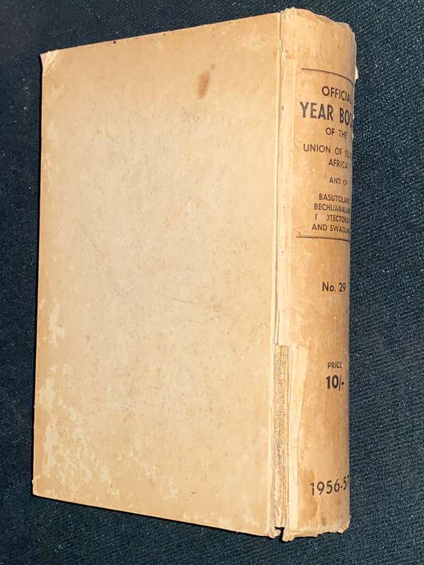 OFFICIAL YEAR BOOK OF THE UNION OF SOUTH AFRICA 1956-57 BY H.M. STOKER