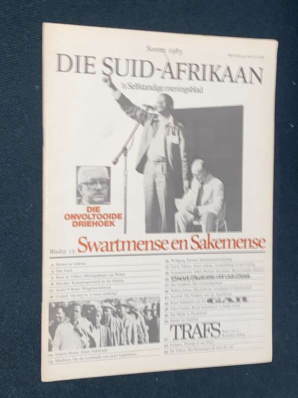 DIE SUID-AFRIKAAN SOMER 1985