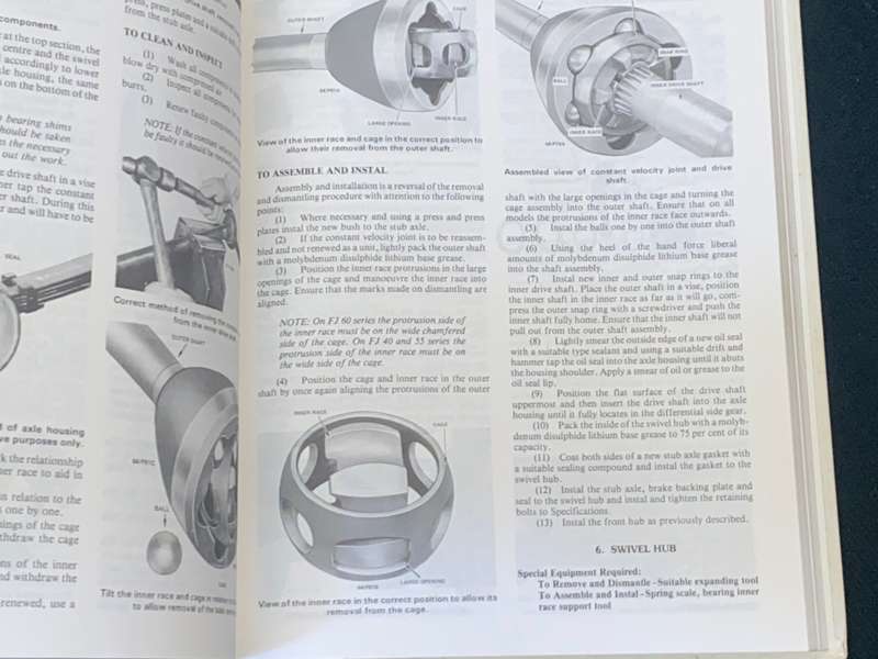 GREGORY'S LAND CRUISER FJ SERIES (PETROL) 1975/1984 SERVICE AND REPAIR MANUAL