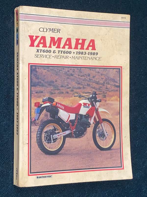 CLYMER YAMAHA XT600 & TT600 1983-1989