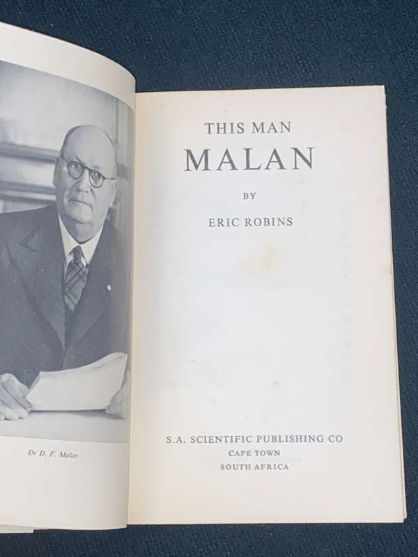 THIS MAN MALAN BY ERIC ROBINS