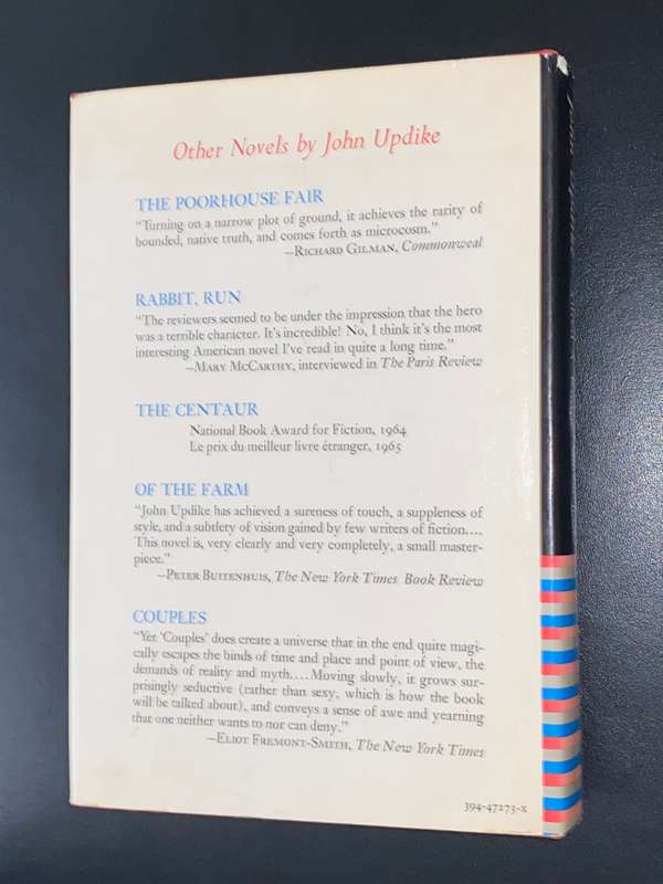 RABBIT REDUX A NOVEL BY JOHN UPDIKE 1ST US EDITION 1971