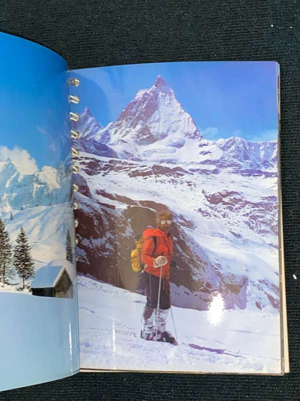 VINTAGE UBS BANK SWISS SOUVENIR WITH COLOUR PHOTOS