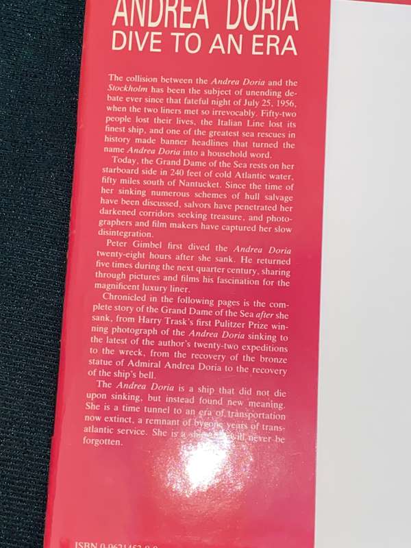 DIVE TO AN ERA BY GARY GENTILE & ANDREA DORIA SIGNED