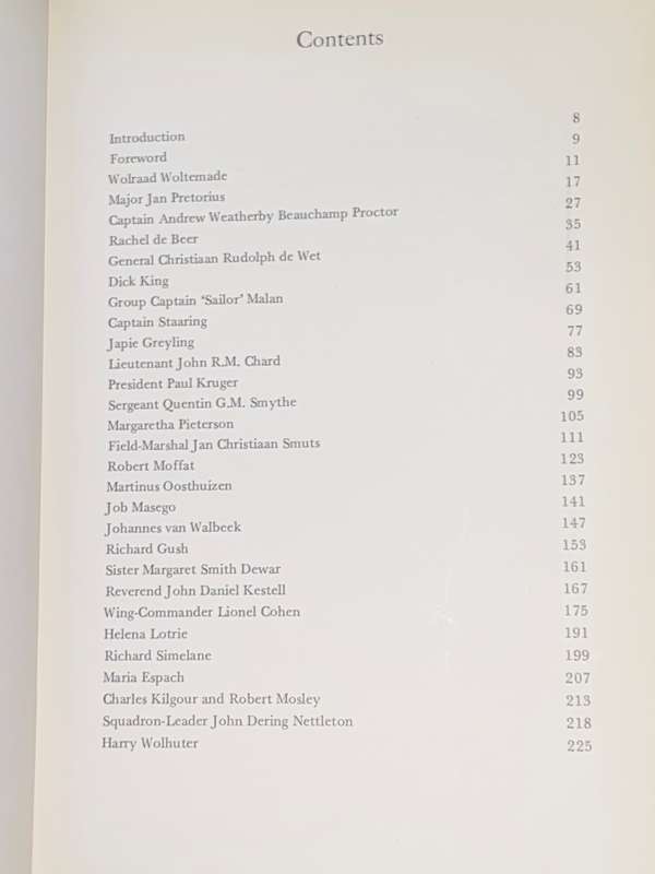 HEROES OF SOUTH AFRICA BY KEN ANDERSON