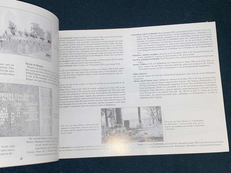 A GUIDE TO THE BATTLEFIELDS, GRAVES AND MONUMENTS OF THE ANGLO-BOER WAR IN THE NORTH EASTERN CAPE