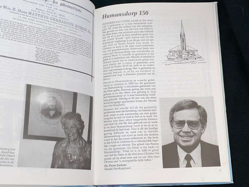HONDERD EN VYFTIG JAAR FEESBLAD VAN DIE NEDERDUITSE GEREFORMEERDE KERK HUMANSDORP