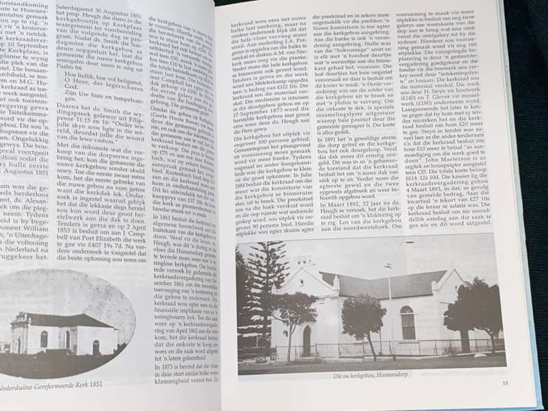 HONDERD EN VYFTIG JAAR FEESBLAD VAN DIE NEDERDUITSE GEREFORMEERDE KERK HUMANSDORP