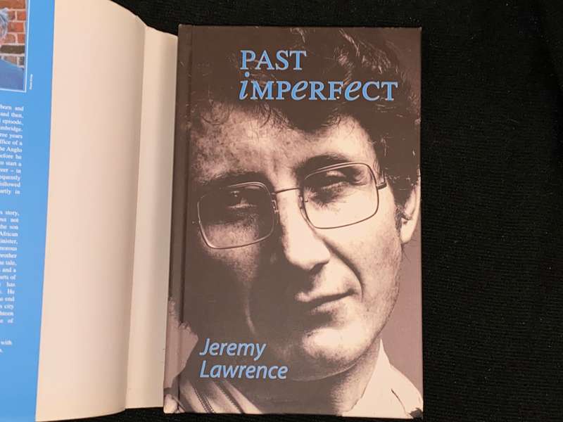 PAST IMPERFECT BY JEREMY LAWRENCE SIGNED