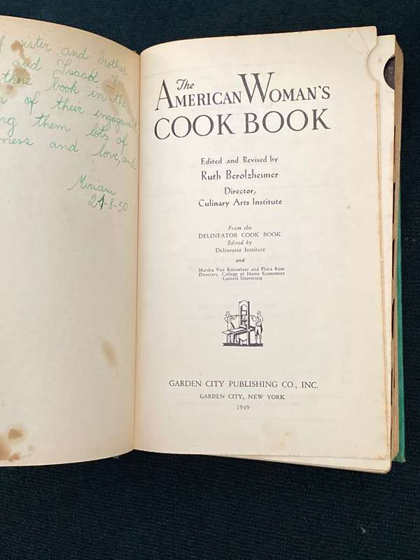 THE AMERICAN WOMAN'S COOKBOOK EDITEDBY RUTH BEROLHEIMER