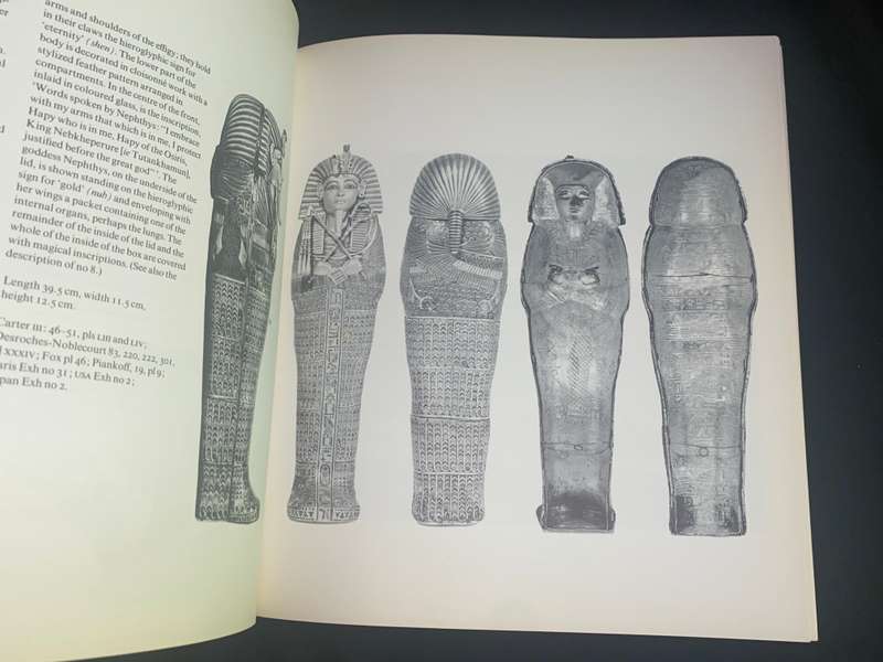 TREASURES OF TUTANKHAMUN BRITISH MUSEUM 1972