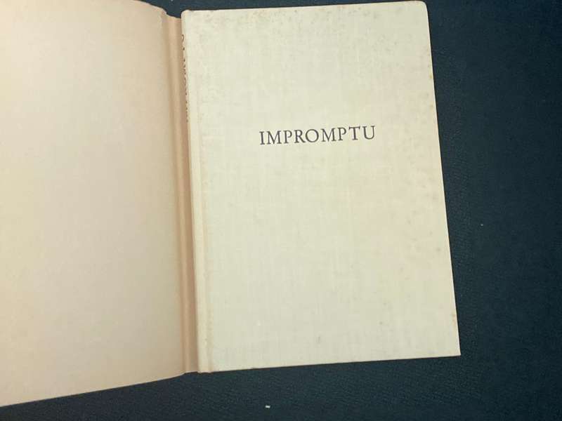 IMPROMPTU - DR A. VAN ANROOY 1947