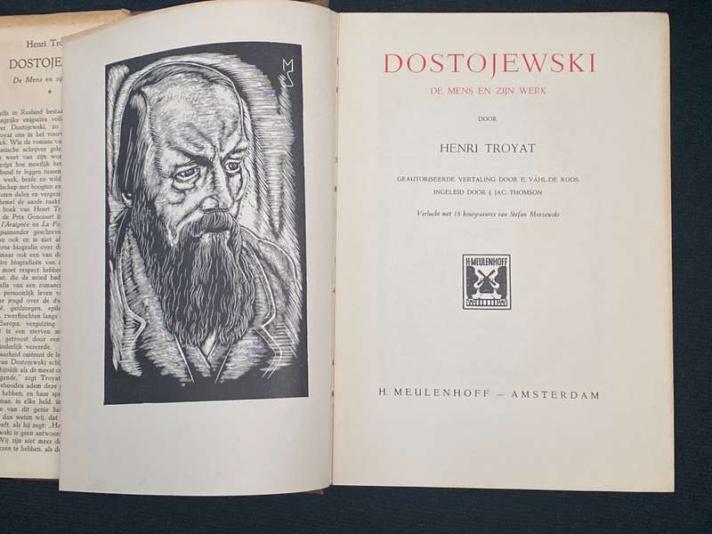 DOSTOJEWSKI DE MENS EN ZIJN WERK - HENRI TROYAT
