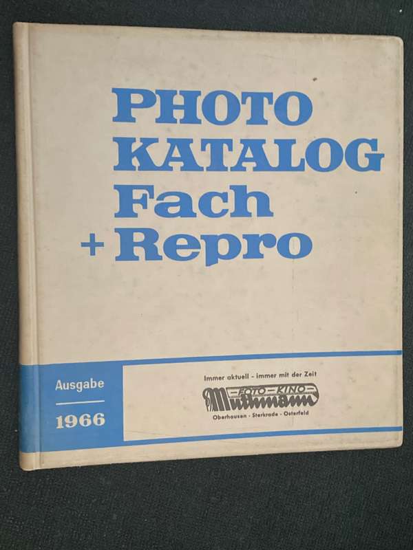 PHOTO KATALOG FACH + REPRO AUSGABE 1966