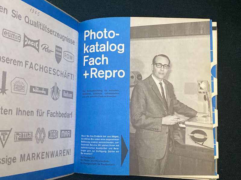 PHOTO KATALOG FACH + REPRO AUSGABE 1966