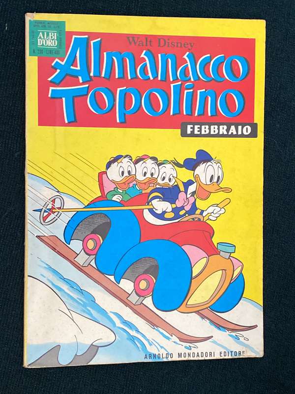 WALT DISNEY ALMANACCO TOPOLINO FEB 1976 ITALIAN