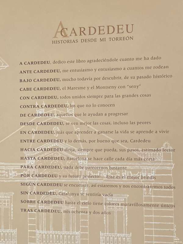 ACARDEDEU HISTORIAS DESDE MI TORREON - JUAN AMAT CORTES