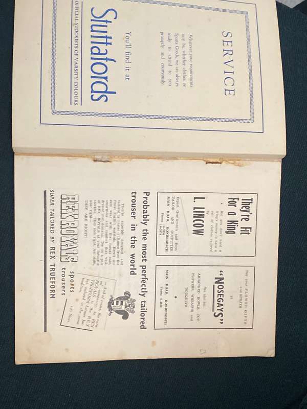 GROOTE SCHUUR 1950 UNIVERSITY OF CAPE TOWN ANNUAL