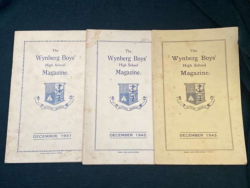 THE WYNBERG BOY'S HIGH SCHOOL MAGAZINE 1941, 1942, 1943