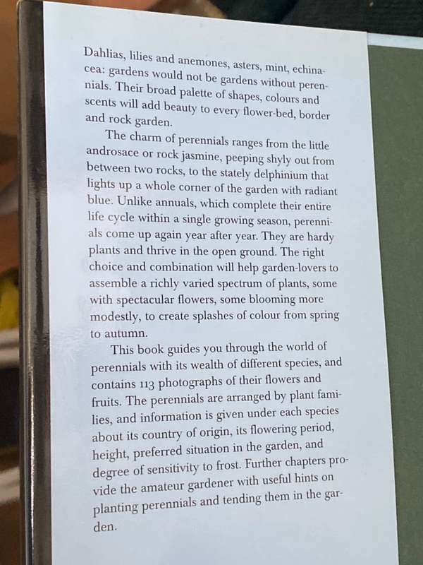 PERENNIALS PHOTOGRAPHS BY PAUL STAROSTA AND TEXT BY MARION FERRAUD