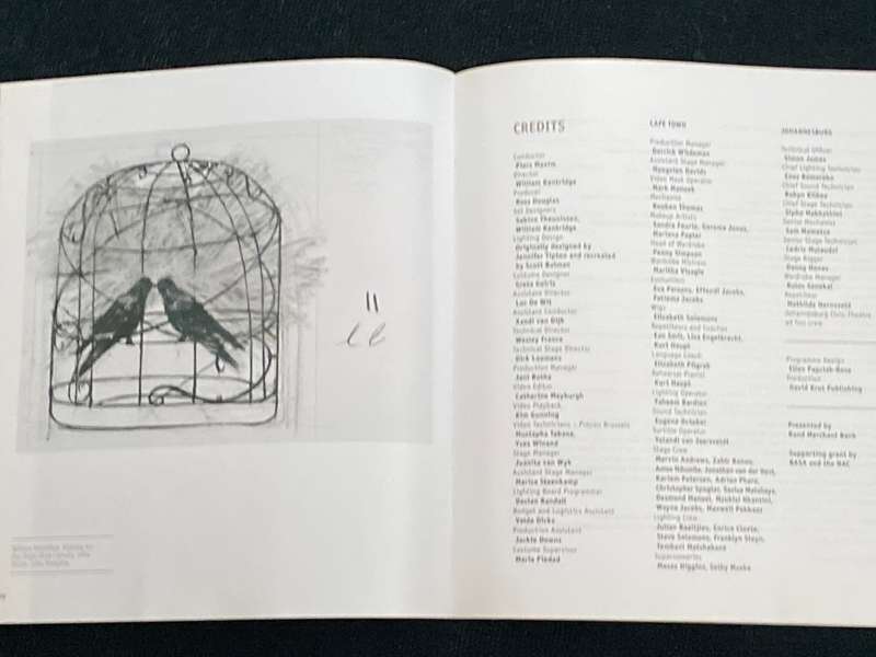 THE MAGIC FLUTE DIRECTED BY WILLIAM KENTRIDGE