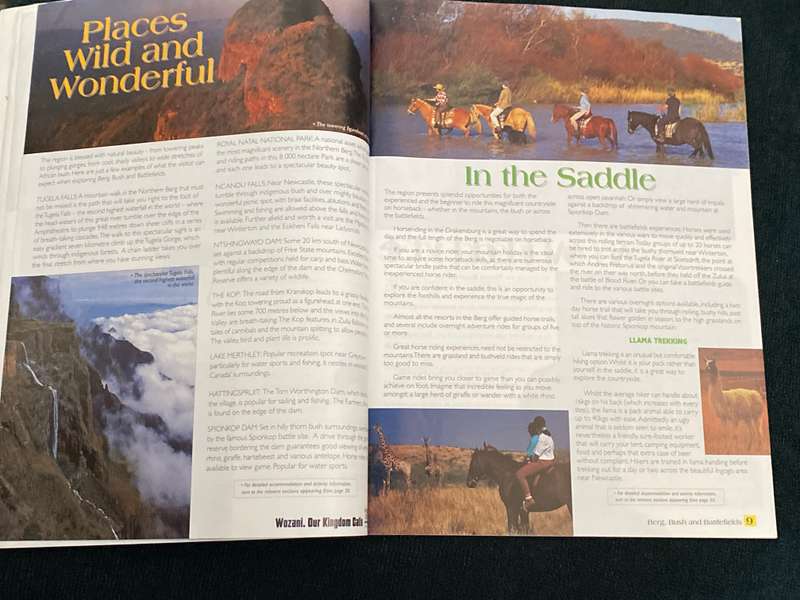 BERG, BUSH BATTLEFIELDS IN THE ZULU KINGDOM MAGAZINE