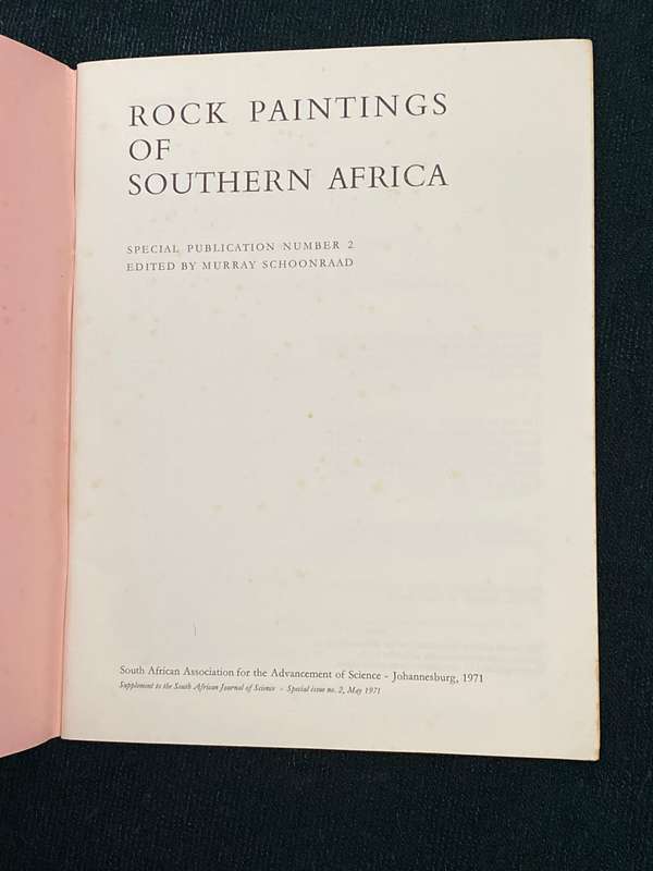 ROCK PAINTINGS OF SOUTHERN AFRICA 1971