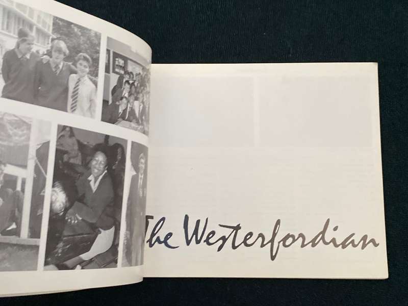 THE WESTERFORDIAN 1991 YEARBOOK