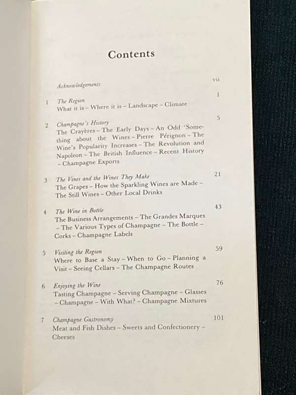 THE CENTURY COMPANION TO THE WINES OF CHAMPAGNE BY PAMELA VANDYKE PRICE