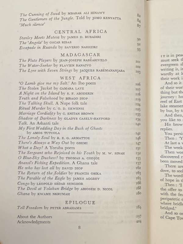 DARKNESS AND LIGHT EDITED BY PEGGY RUTHERFORD AN ANTHOLOGY OF AFRICAN WRITING