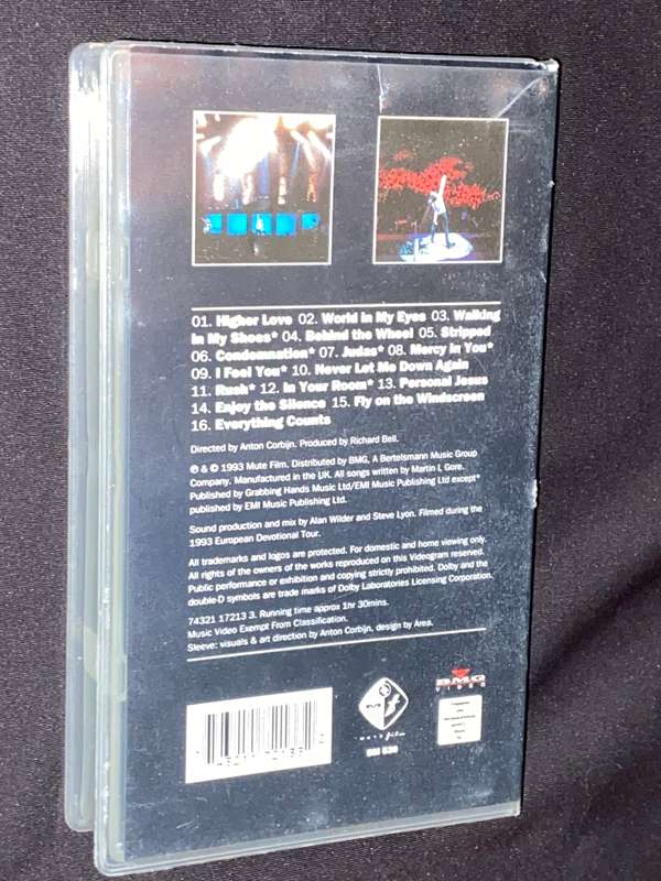 DEPECHE MODE / DEVOTIONAL VHS