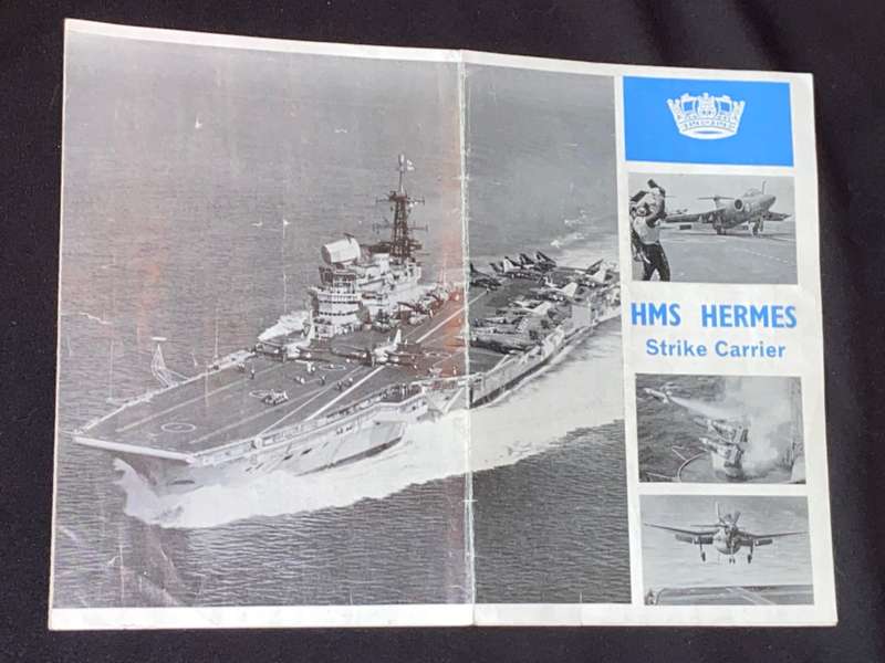 HMS HERMES STRIKE CARRIER PAMPHLET 1967