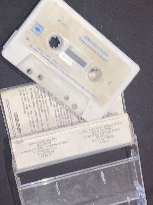 JENNIFER RUSH INTERNATIONAL VERSION CASSETTE TAPE