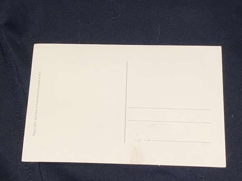 1930'S VIEW OF THE HARBOUR CURACAO N.W.I. PHOTO POST CARD UNUSED