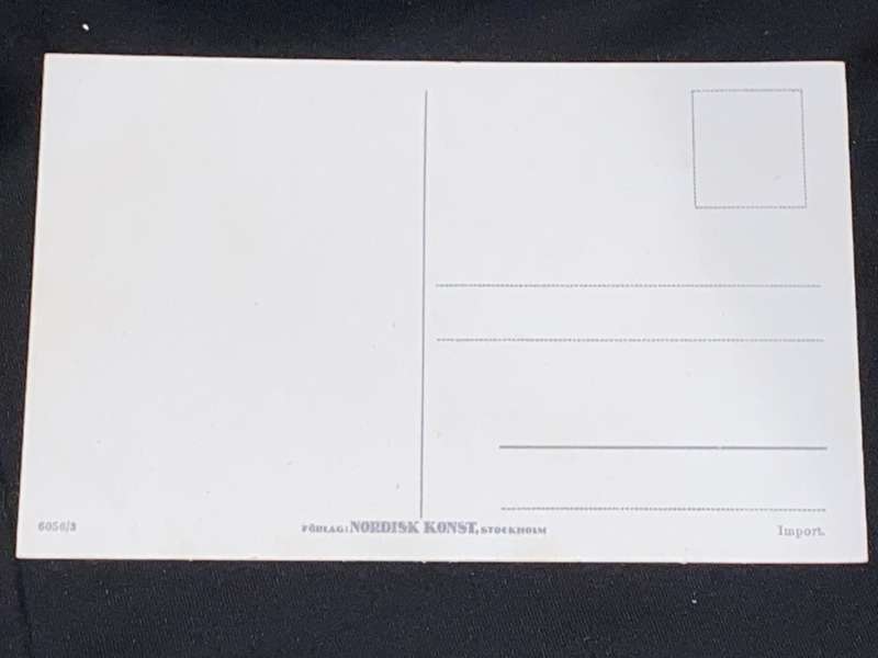 1930'S KUNGL. TEATERN STOCKHOLM PHOTO POST CARD UNUSED