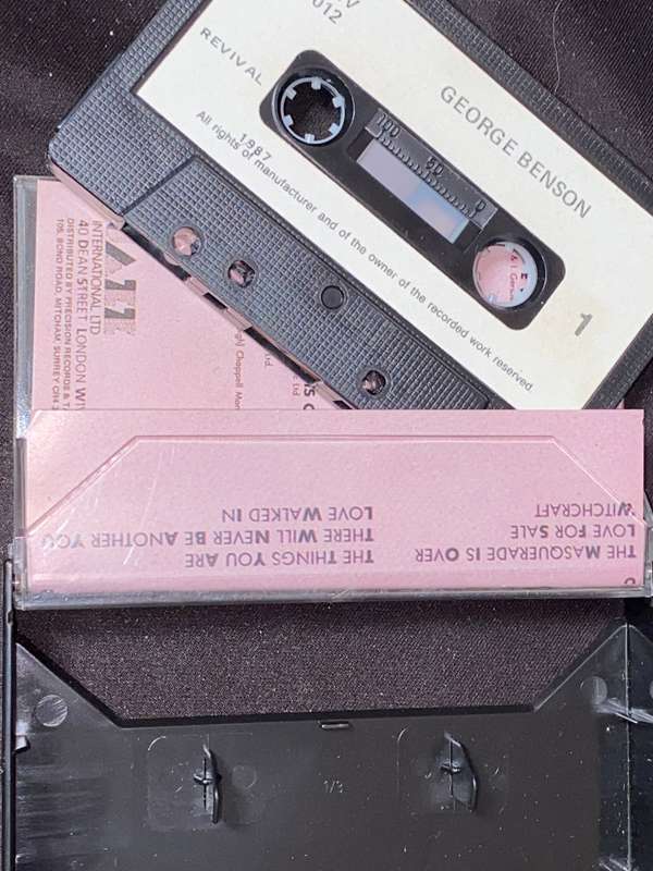 GEORGE BENSON REVIVAL CASSETTE TAPE 1987