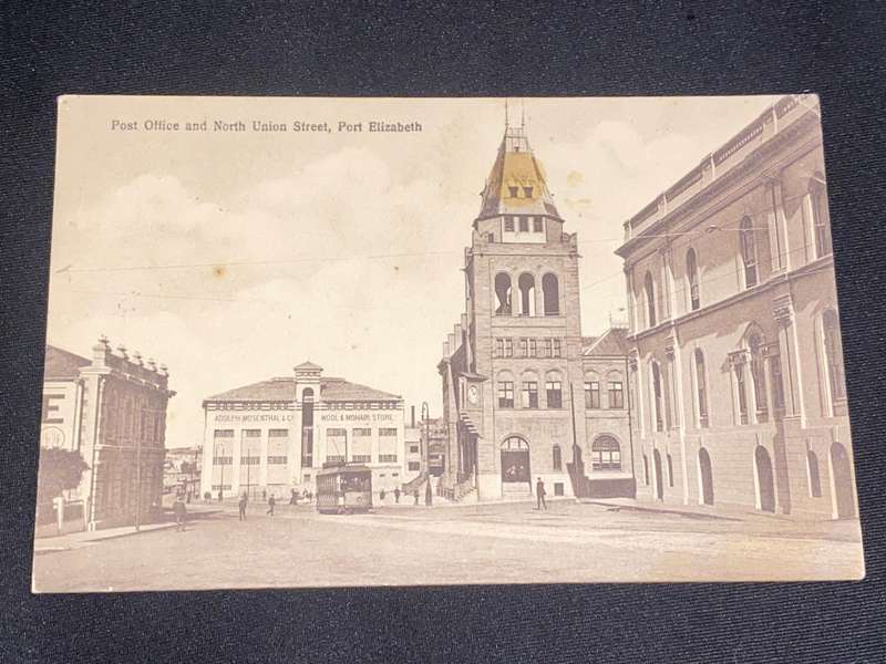 ANTIQUE 1914 POST OFFICE PORT ELIZABETH TO SMITHFIELD OFS