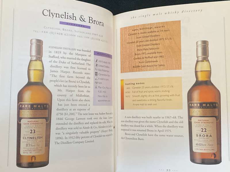 THE SINGLE MALT WHISKY COMPANION A CONNOISSEUR'S GUIDE BY HELEN ARTHUR