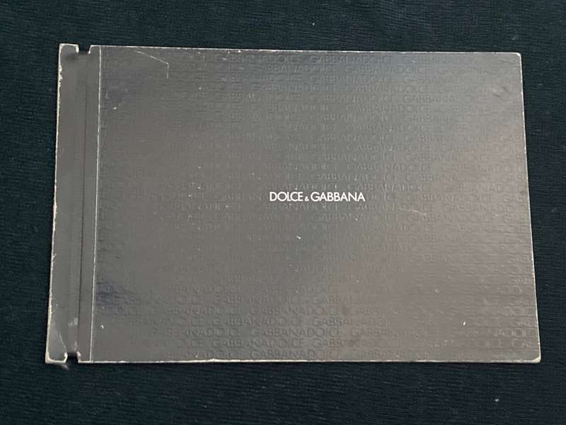 DOLCE & GABBANA ADVERTISING BOOKLET