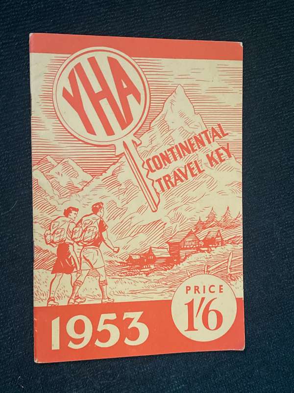 YOUTH HOSTEL CONTINENTAL TRAVEL KEY 1953