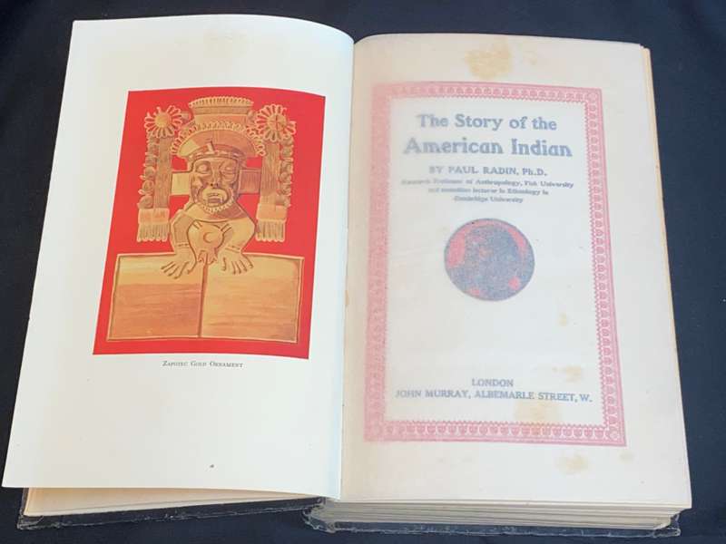 THE STORY OF THE AMERICAN INDIAN BY PAUL RADIN