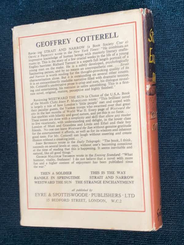 THE STRANGE ENCHANTMENT BY GEOFFREY COTTRELL