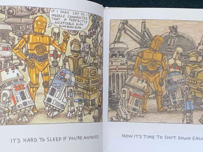 STARWARS GOODNIGHT DARTH VADER  BY JEFFREY BROWN